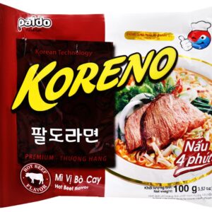 Mì Koreno vị bò cay gói 100g