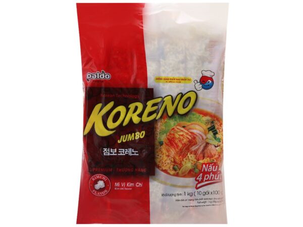 Mì Koreno Jumbo vị kim chi 100g