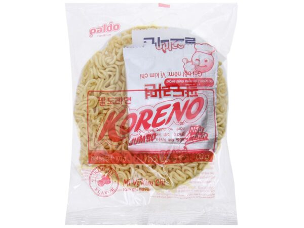 Mì Koreno Jumbo vị kim chi 100g