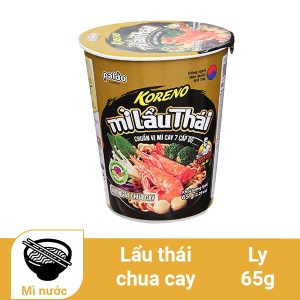 Mì Lẩu Thái Koreno Hương Vị Chua Cay Ly