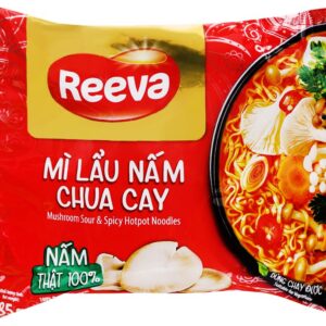 Mì Reeva lẩu nấm chua cay gói 85g