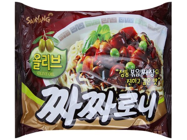 Mì Trộn Tương Tàu Dầu Olive Samyang Gói 140G