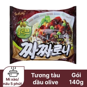 Mì Trộn Tương Tàu Dầu Olive Samyang Gói 140G