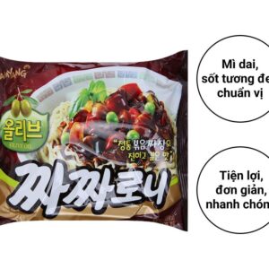 Mì Trộn Tương Tàu Dầu Olive Samyang Gói 140G