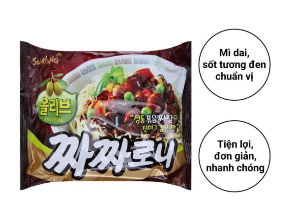 Mì Trộn Tương Tàu Dầu Olive Samyang Gói 140G