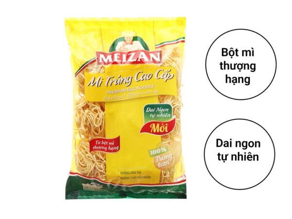 Mì trứng cao cấp Meizan gói 250g