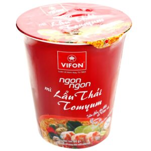 Mì lẩu Thái Tomyum Vifon Ngon Ngon ly 60g 