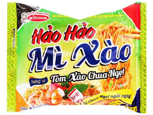 Mì xào Hảo Hảo tôm xào chua ngọt gói 75g