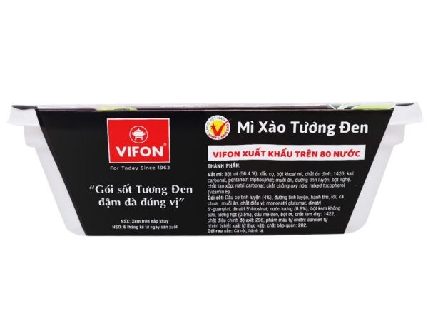 Mì xào tương đen Vifon khay 90g