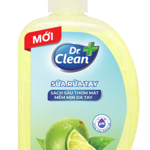 Nước rửa tay sạch khuẩn Dr. Clean hương chanh chai 500ml