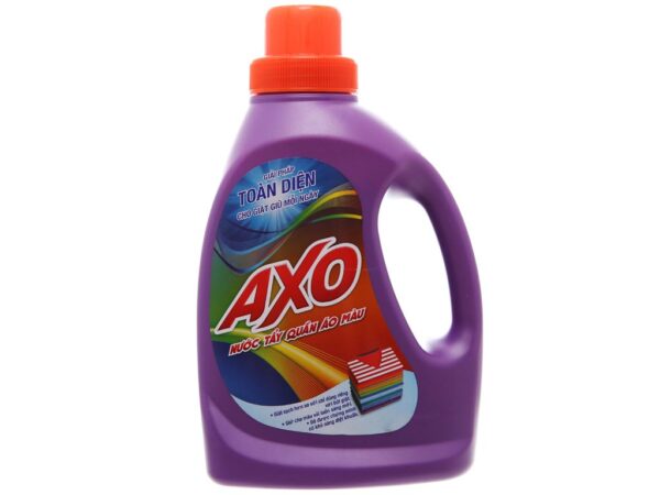 Nước tẩy quần áo màu AXO hương lavender 800ml