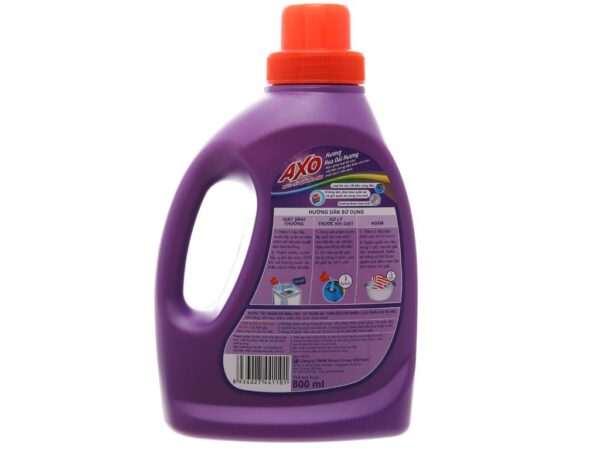 Nước tẩy quần áo màu AXO hương lavender 800ml