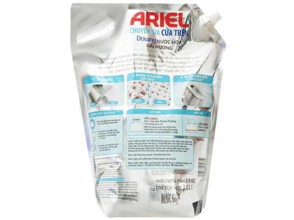 Nước Giặt Ariel Cửa Trên Hương Downy Oải Hương 3.9kg