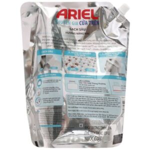 Nước giặt Ariel chuyên gia cửa trên sạch sâu hương nắng mai túi 2kg