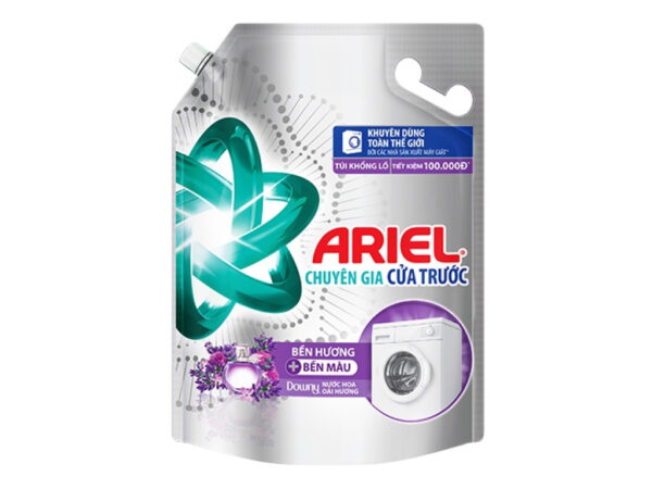 Nước Giặt Ariel Cửa Trước Hương Hoa Oải Hương Túi 3.7kg