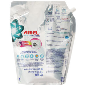 Nước Giặt Ariel Cửa Trước Bền Hương Bền Màu Hương Sen Và Nhài 3.05kg