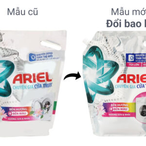 Nước Giặt Ariel Cửa Trước Bền Hương Bền Màu Hương Sen Và Nhài 3.05kg