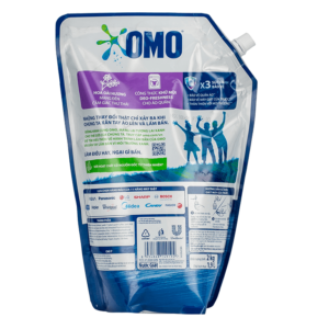 Nước giặt OMO Matic cửa trước khử mùi thư thái hương hoa oải hương túi 2kg