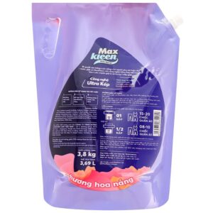 Nước giặt xả MaxKleen hương hoa nắng túi 3.8kg