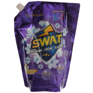 Nước giặt xả Swat Romantic hương hoa thiên nhiên túi 2.2kg