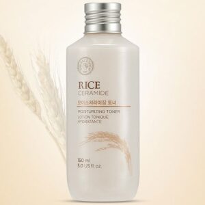 Nước hoa hồng gạo Rice Ceramide Moisturizing Toner The Face Shop (150ml)