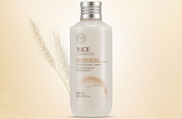 Nước hoa hồng gạo Rice Ceramide Moisturizing Toner The Face Shop (150ml)