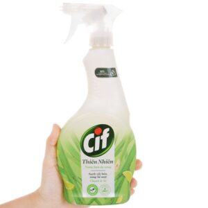 Nước lau đa năng Cif thiên nhiên hương chanh sả chai 500ml