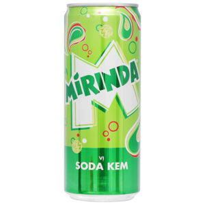 Nước ngọt Mirinda vị soda kem lon 320ml