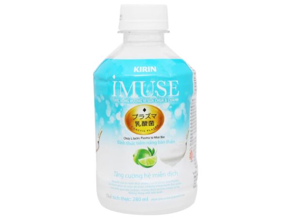 Nước uống Kirin Imuse vị sữa chua và chanh 280ml