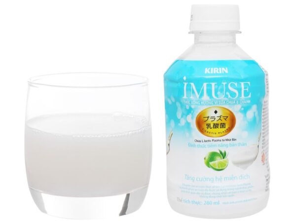 Nước uống Kirin Imuse vị sữa chua và chanh 280ml