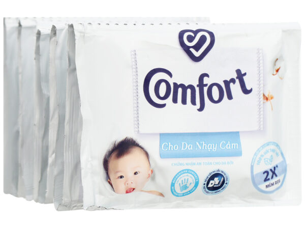 Nước xả cho bé Comfort với công thức riêng dịu nhẹ cho da nhạy cảm 20ml