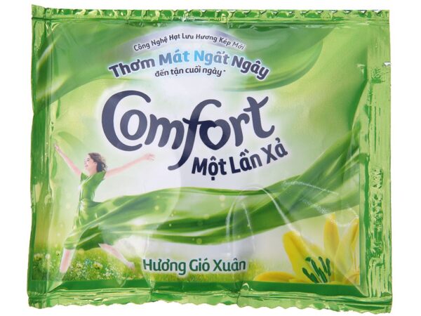 Nước xả vải Comfort một lần xả hương gió xuân 20ml