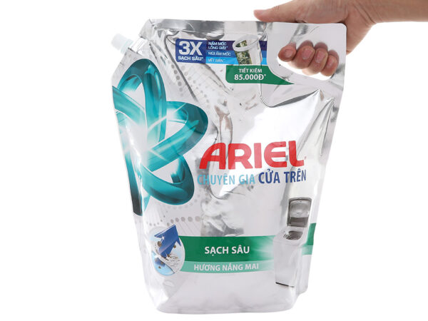 Nước Giặt Ariel Cửa Trên Sạch Sâu Hương Nắng Mai 3.5kg