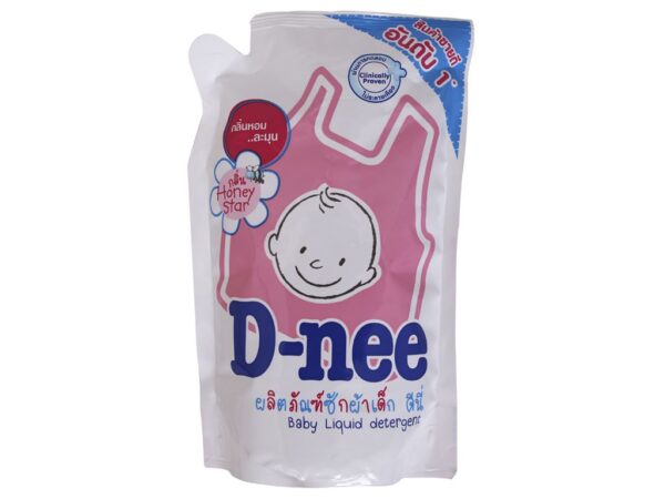 Dung dịch giặt xả D-Nee hồng 600ml