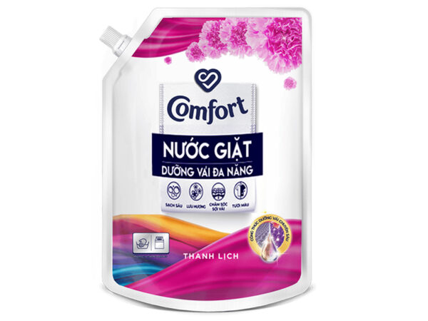 Nước giặt Comfort dưỡng vải đa năng hương thanh lịch túi 2.2kg