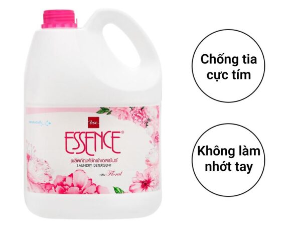 Nước giặt xả Essence Floral Thái Lan Hồng 3L