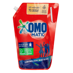 Nước giặt OMO máy Cửa trên 3.1kg