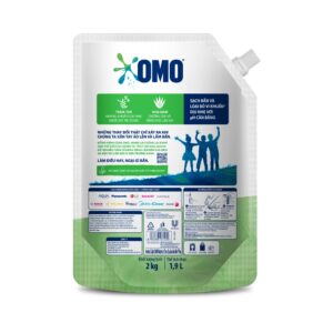 Nước Giặt omo matic cho bé Tràm Trà Nha Đam 2kg