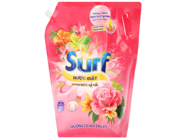 Nước Giặt SuRF Hương Hoa Cỏ Diệu Kỳ Túi 3.3kg