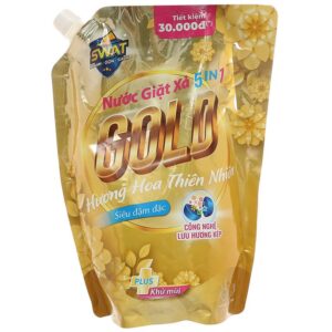 Nước Giặt Xả GOLD 5 in 1 SWAT hương Coco Mademoiselle sang trọng Túi 2.2Kg