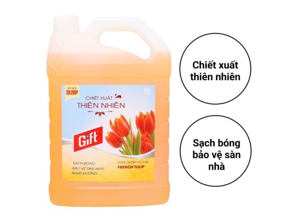 Nước Lau Sàn Gift Hương Tulip 3.8kg