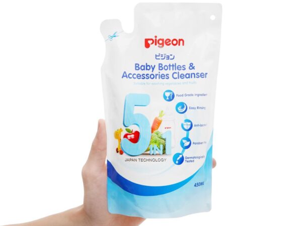 Nước rửa bình sữa Pigeon 450ml