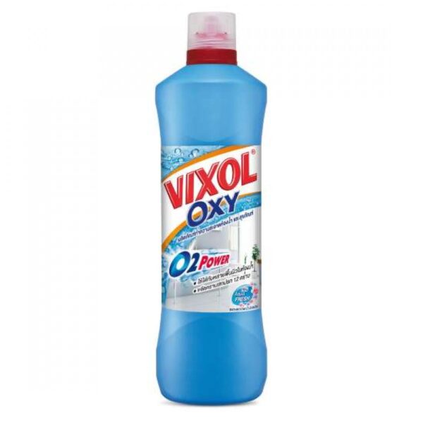 Nước Tẩy Nhà Vệ Sinh Vixol Oxy 700ml Nhập Khẩu Thái Lan - màu xanh