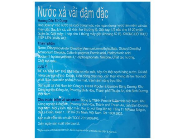 Nước Xả Vải Downy Hương Nắng Mai 4L