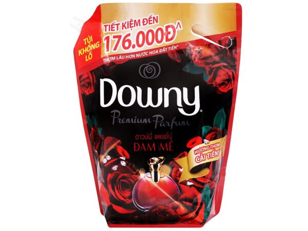 Nước xả vải Downy hương nước hoa đam mê túi 3.5 lít