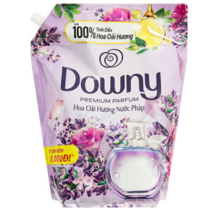 Nước xả vải Downy tinh dầu thiên nhiên hương hoa oải hương túi 3 lít