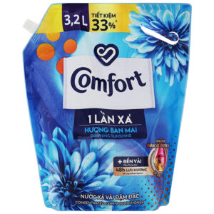 Nước Xả Comfort Chăm Sóc Chuyên Sâu Hương Ban Mai Túi 3.2L