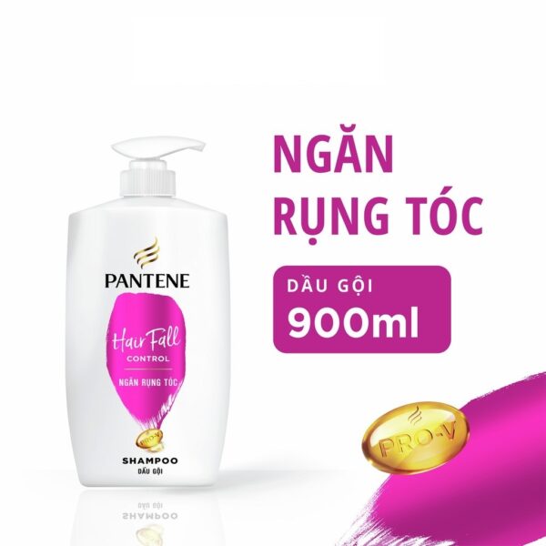 Dầu Gội Pantene Ngăn Rụng Tóc 900ml Hair Fall Control Shampoo