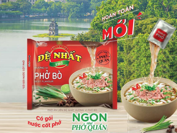 Phở bò Đệ Nhất gói 65g