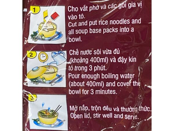 Phở bò Vifon gói 65g